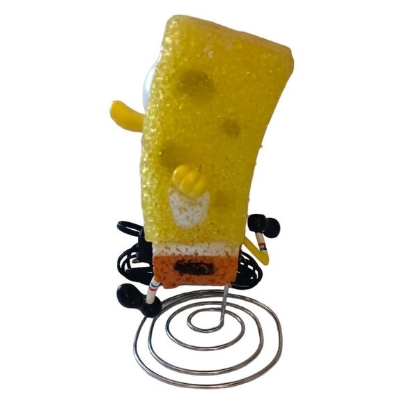 Spongebob Squarepants Lamp Light Running Bob Nickelodeon Melted Plastic Spring. - Picture 7 of 16